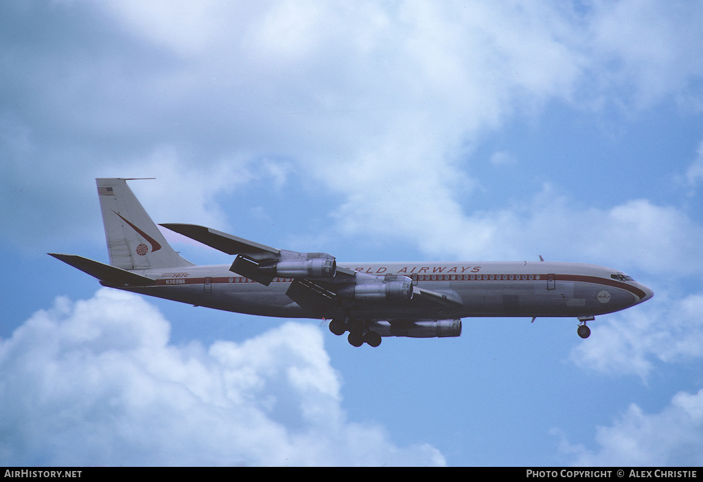 Aircraft Photo of N369WA | Boeing 707-373C | World Airways | AirHistory.net #179667
