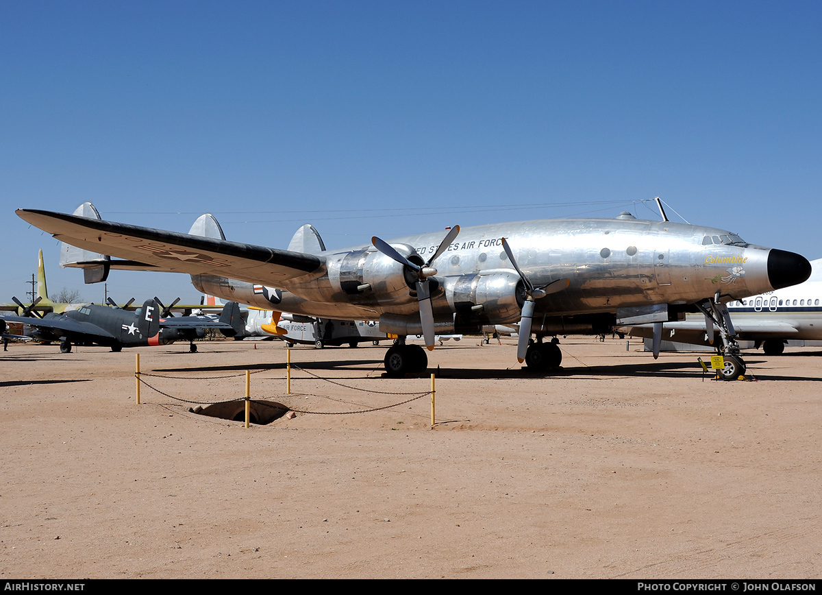 Aircraft Photo of 48-614 / 8614 | Lockheed VC-121A Constellation | USA - Air Force | AirHistory.net #179692