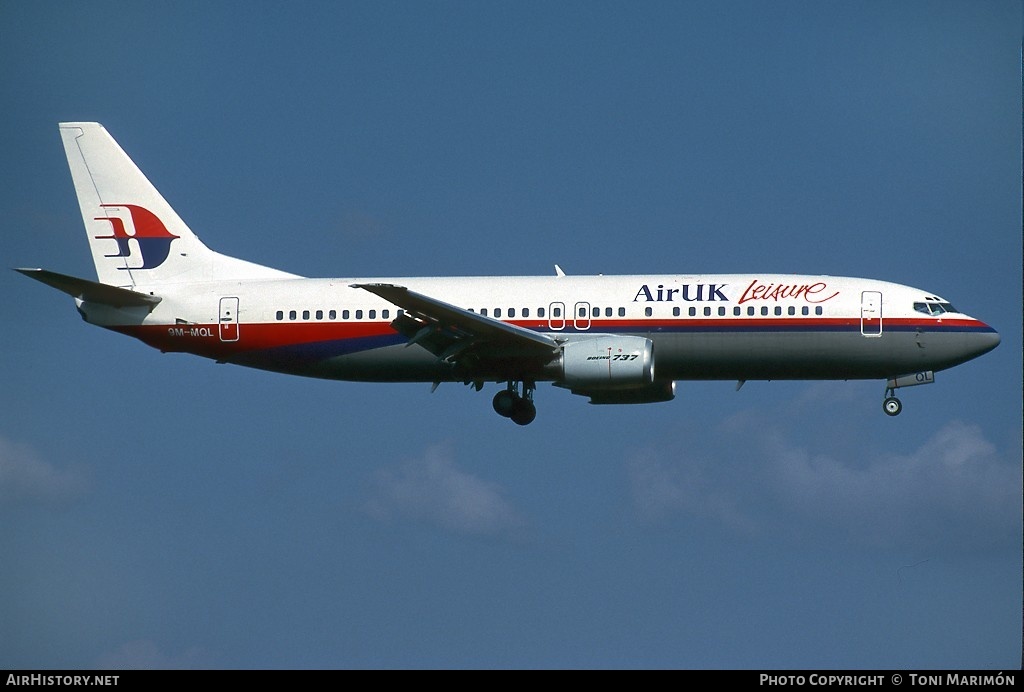 Aircraft Photo of 9M-MQL | Boeing 737-4H6 | Air UK Leisure | AirHistory.net #179718