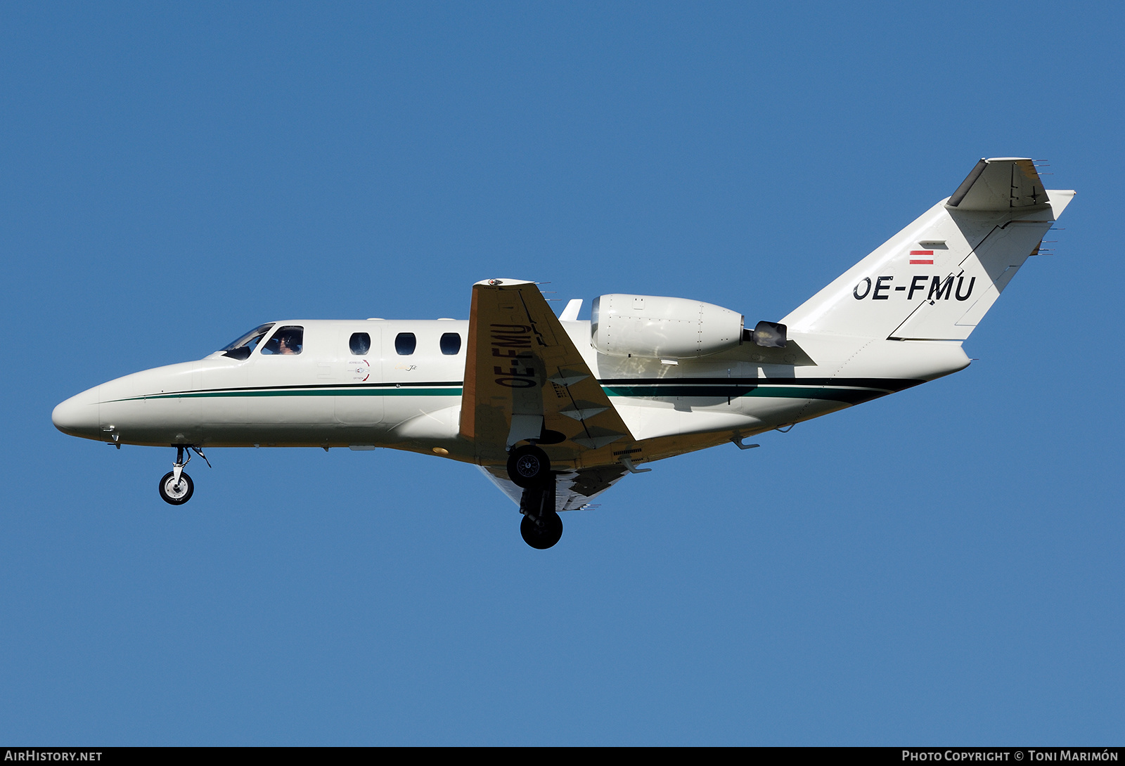 Aircraft Photo of OE-FMU | Cessna 525 CitationJet | AirHistory.net #179724