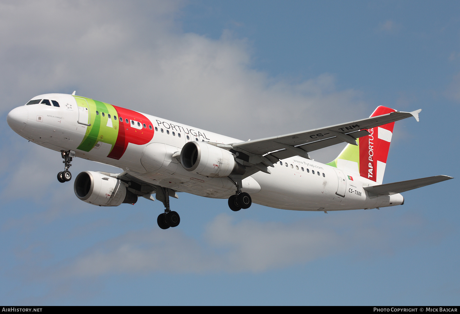 Aircraft Photo of CS-TNM | Airbus A320-214 | TAP Portugal | AirHistory.net #179750