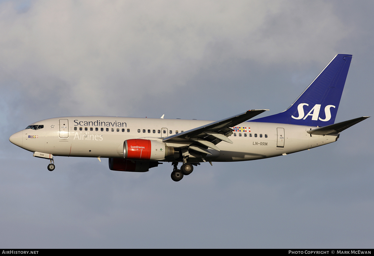Aircraft Photo of LN-RRM | Boeing 737-783 | Scandinavian Airlines - SAS | AirHistory.net #179756