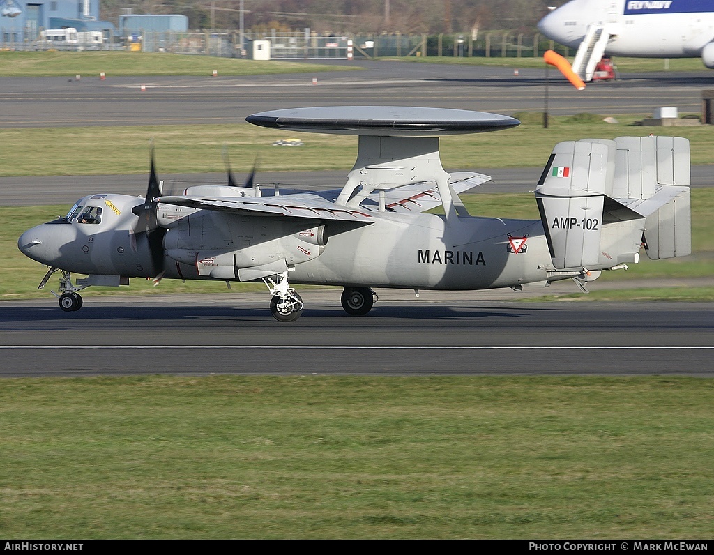 Aircraft Photo of AMP-102 | Grumman E-2C Hawkeye | Mexico - Navy | AirHistory.net #179757