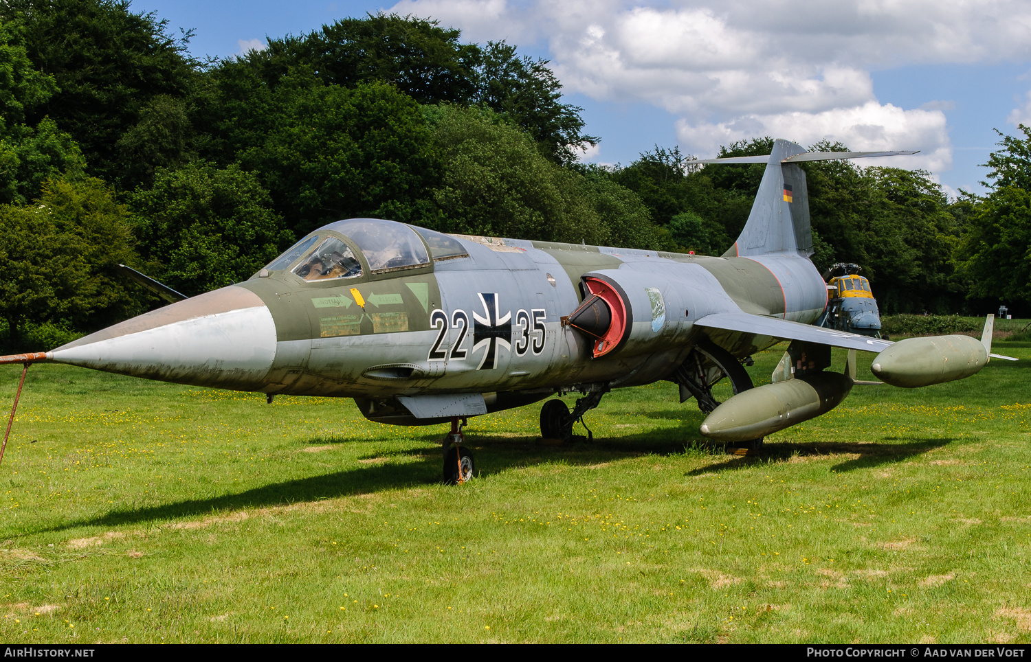 Aircraft Photo of 2235 | Lockheed F-104G Starfighter | Germany - Air Force | AirHistory.net #179765
