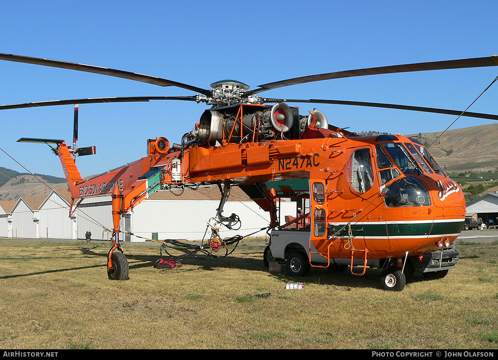 Aircraft Photo of N247AC | Sikorsky S-64E Skycrane | Erickson Air-Crane | AirHistory.net #179806
