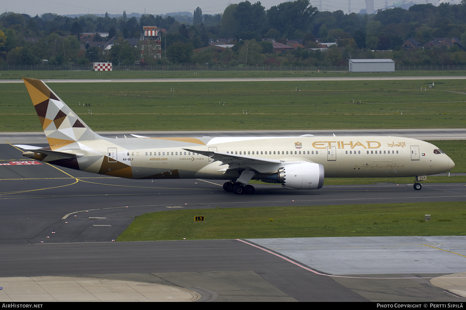 Aircraft Photo of A6-BLY | Boeing 787-9 Dreamliner | Etihad Airways | AirHistory.net #179813