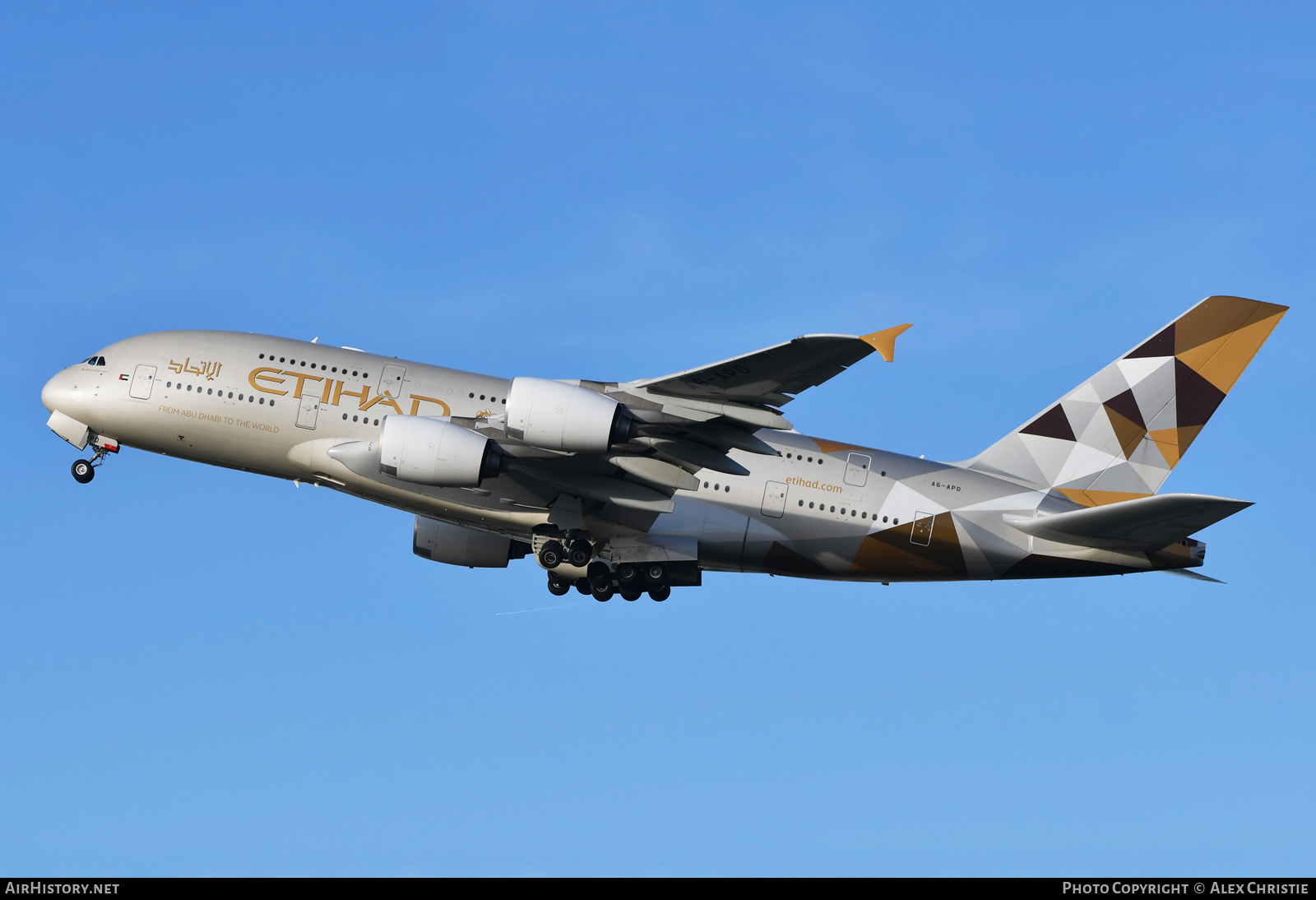 Aircraft Photo of A6-APD | Airbus A380-861 | Etihad Airways | AirHistory.net #179820
