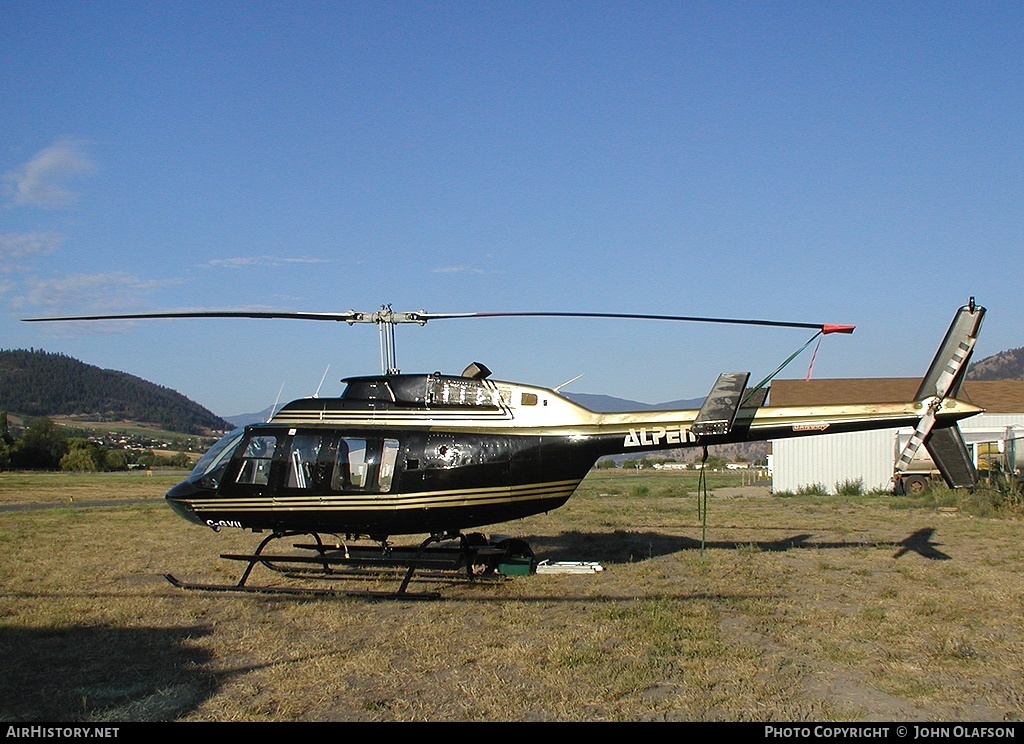 Aircraft Photo of C-GVII | Bell 206L-1 LongRanger II | Alpen Helicopters | AirHistory.net #179824