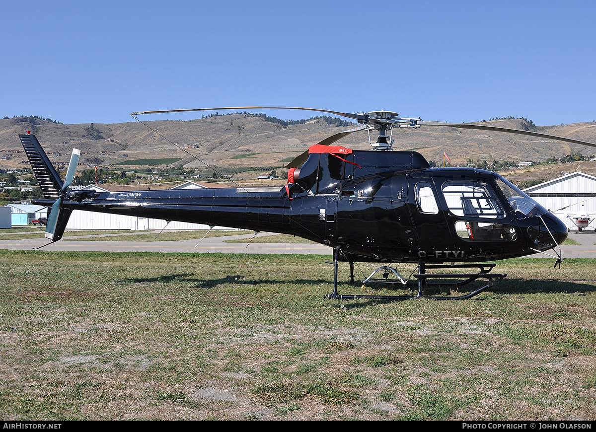 Aircraft Photo of C-FTYI | Aerospatiale AS-350B-2 Ecureuil | AirHistory.net #179826