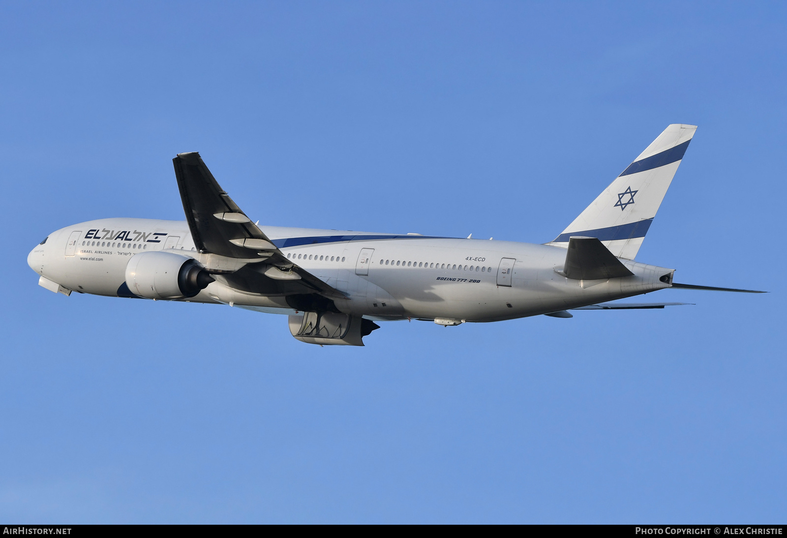 Aircraft Photo of 4X-ECD | Boeing 777-258/ER | El Al Israel Airlines | AirHistory.net #179850