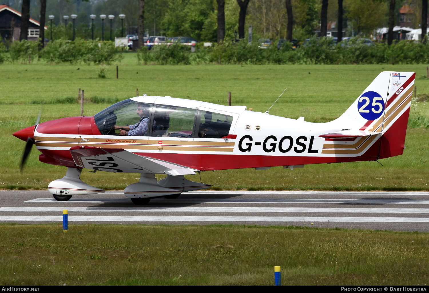 Aircraft Photo of G-GOSL | Robin DR-400-180 Regent | AirHistory.net #179870
