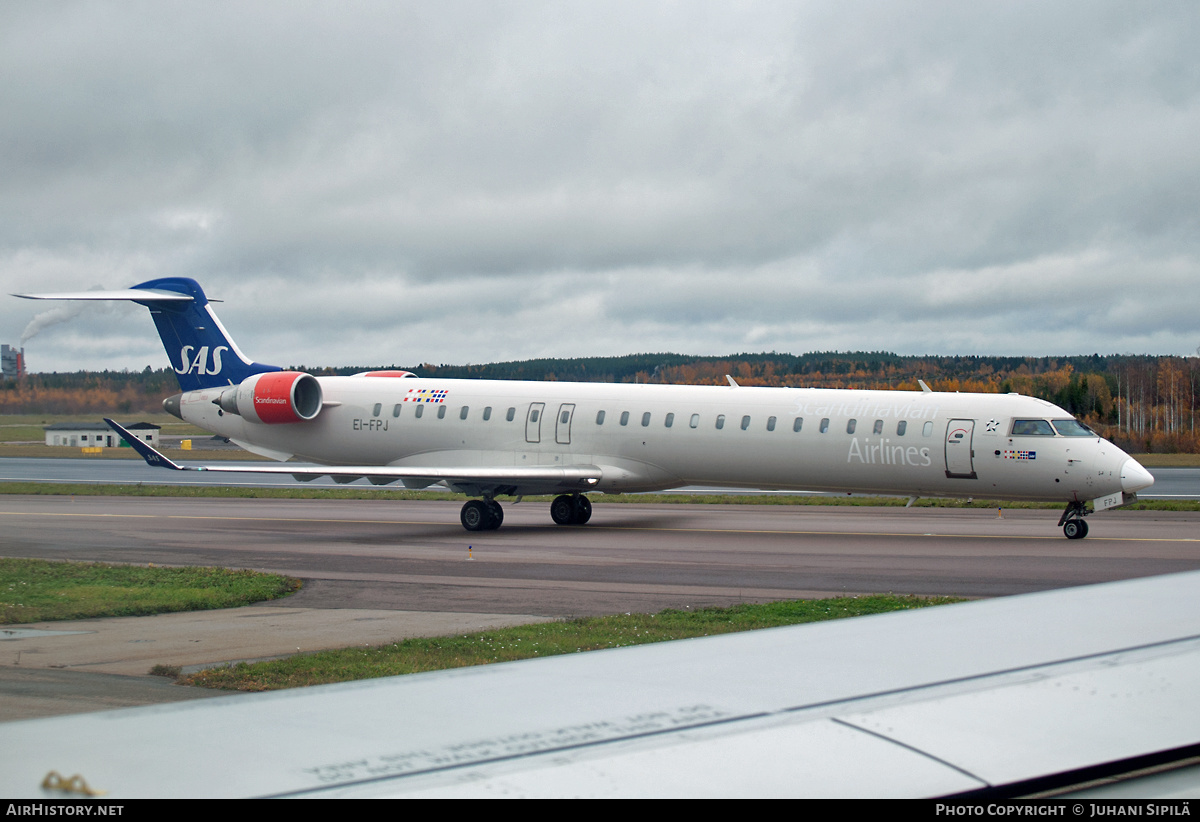 Aircraft Photo of EI-FPJ | Bombardier CRJ-900LR (CL-600-2D24) | Scandinavian Airlines - SAS | AirHistory.net #179871