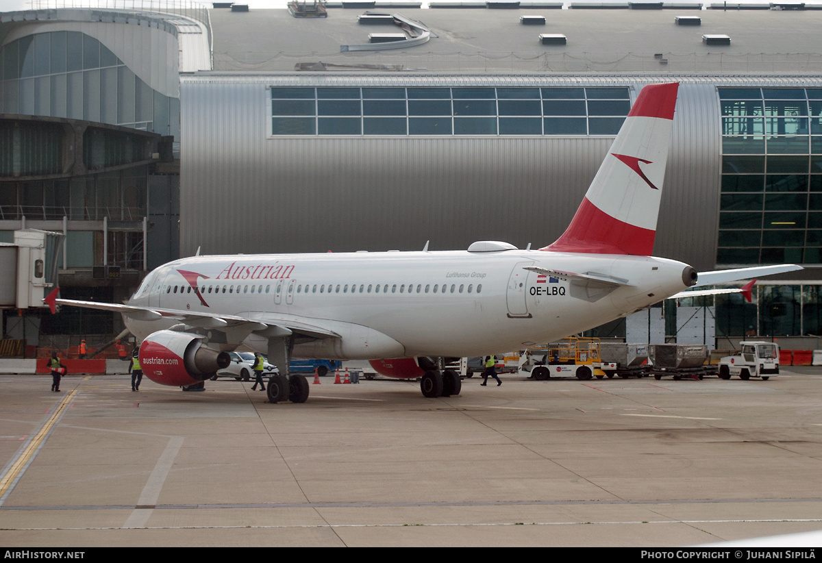 Aircraft Photo of OE-LBQ | Airbus A320-214 | Austrian Airlines | AirHistory.net #179882