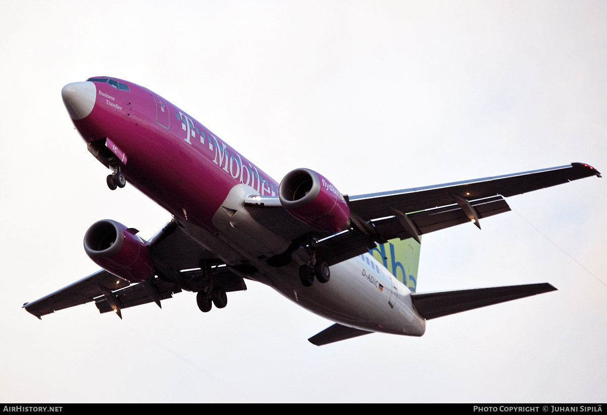 Aircraft Photo of D-ADIC | Boeing 737-36Q | DBA - Deutsche BA | AirHistory.net #179897