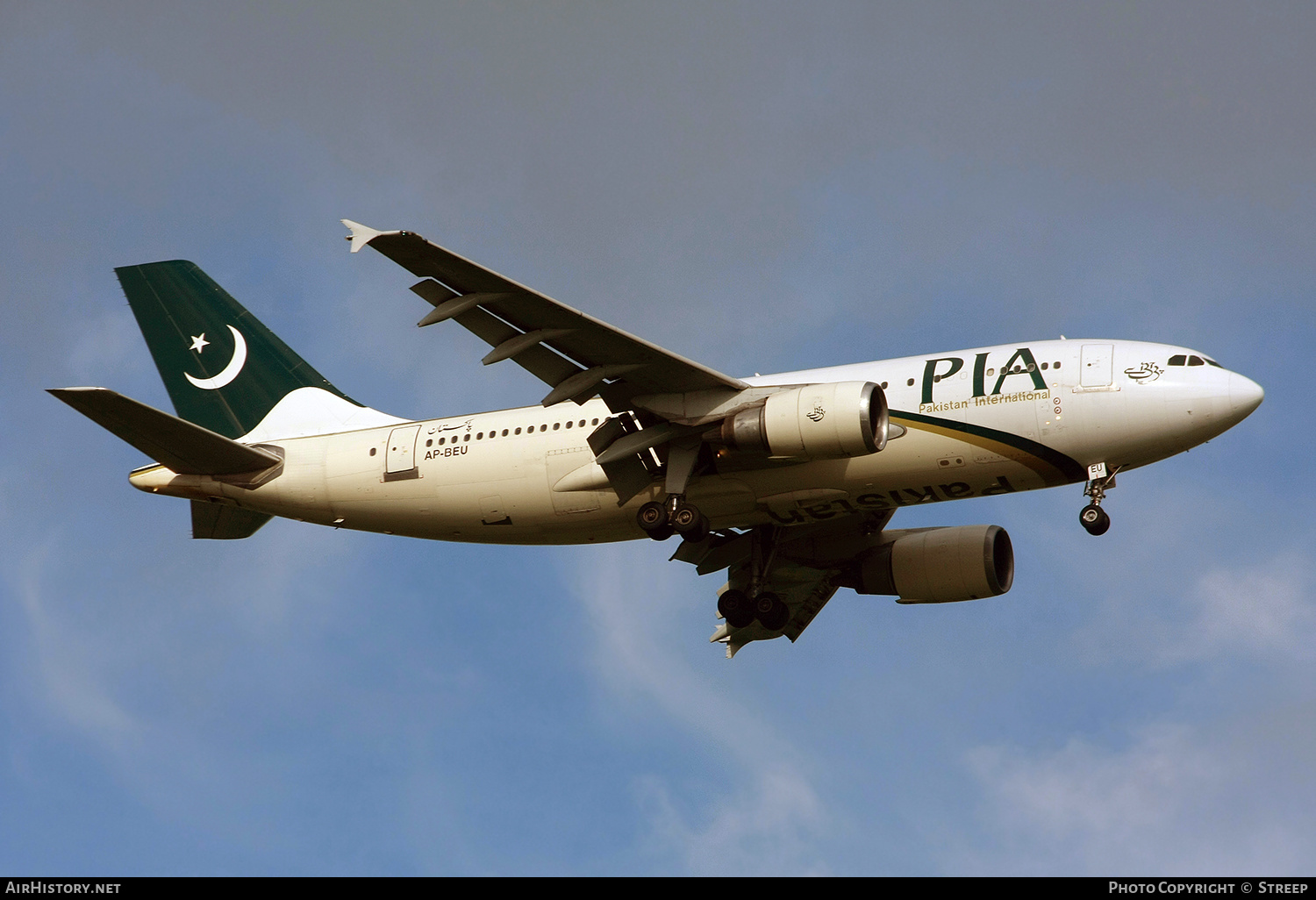 Aircraft Photo of AP-BEU | Airbus A310-308/ET | Pakistan International Airlines - PIA | AirHistory.net #179913