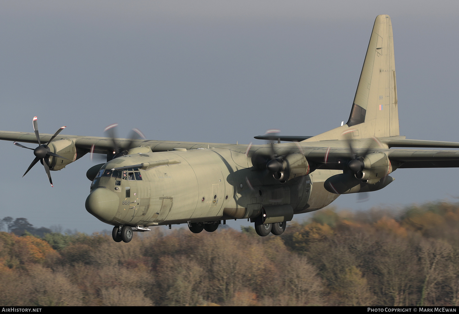 Aircraft Photo of ZH868 | Lockheed Martin C-130J-30 Hercules C4 | UK - Air Force | AirHistory.net #179916