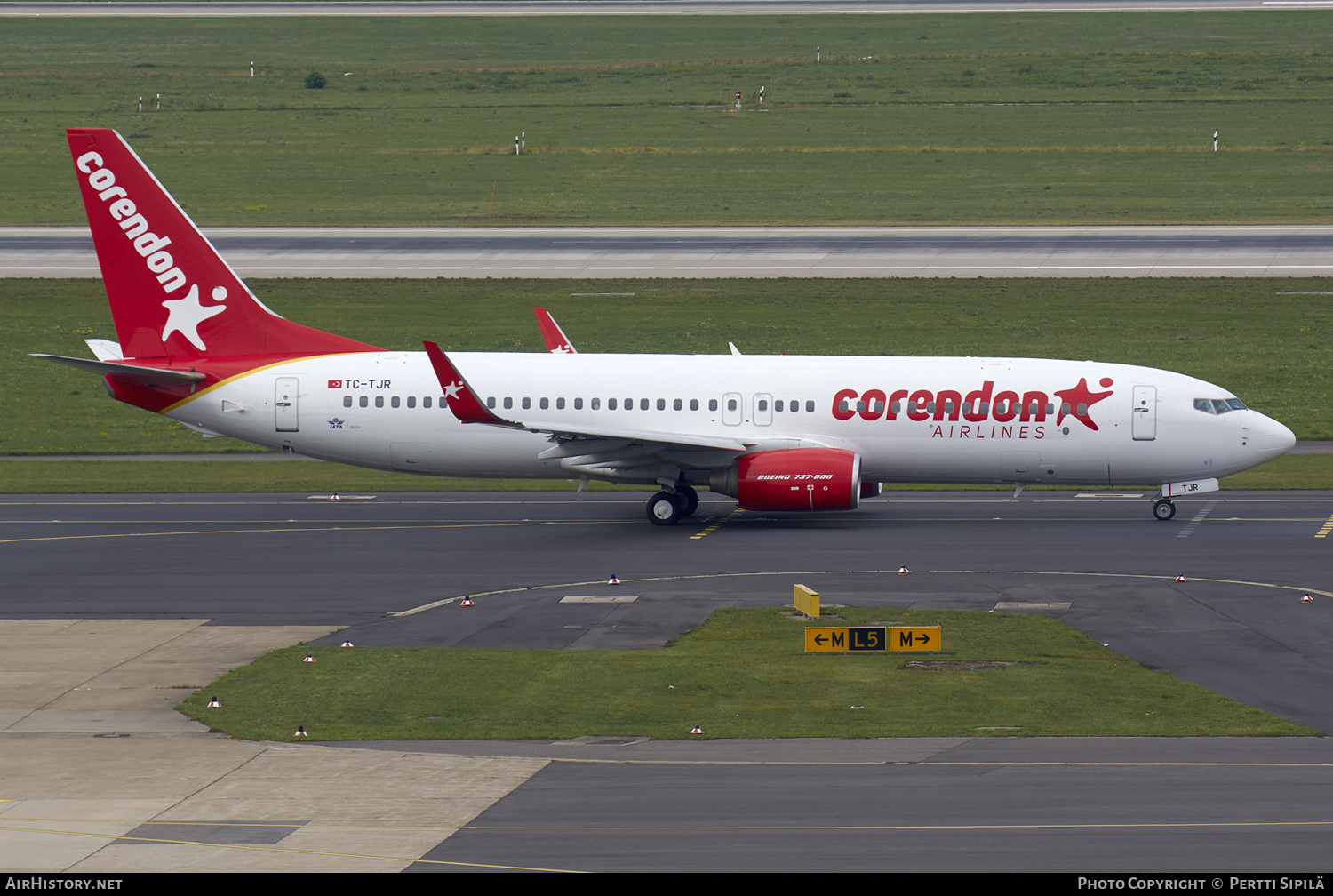 Aircraft Photo of TC-TJR | Boeing 737-82R | Corendon Airlines | AirHistory.net #179920