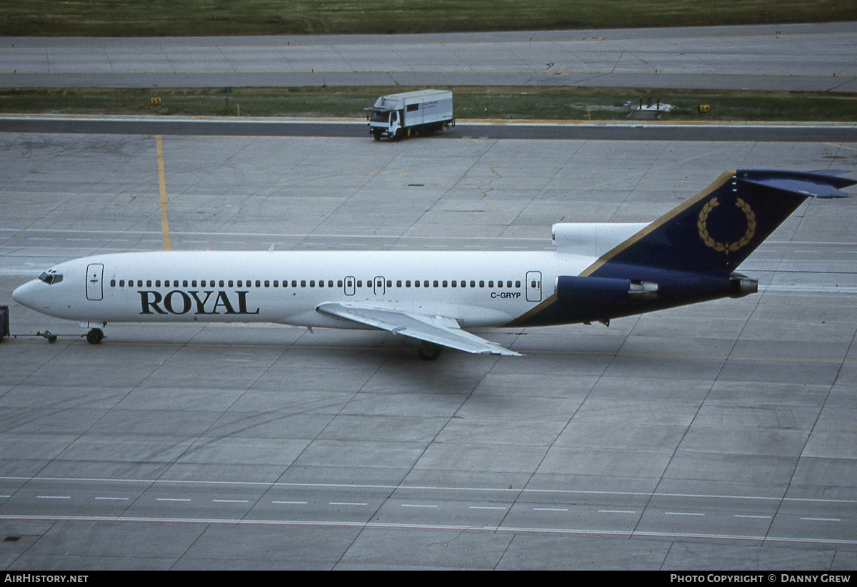 Aircraft Photo of C-GRYP | Boeing 727-2J4/Adv | Royal Airlines | AirHistory.net #179926