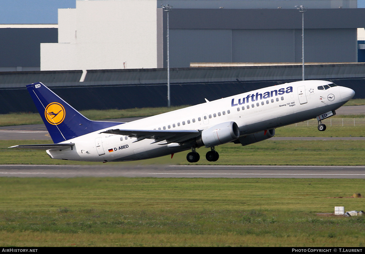 Aircraft Photo of D-ABED | Boeing 737-330 | Lufthansa | AirHistory.net #179953