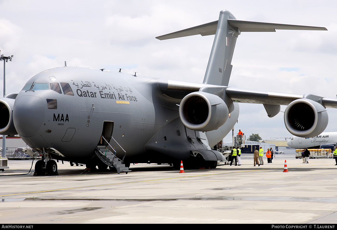 Aircraft Photo of A7-MAA / MAA | Boeing C-17A Globemaster III | Qatar - Air Force | AirHistory.net #179957