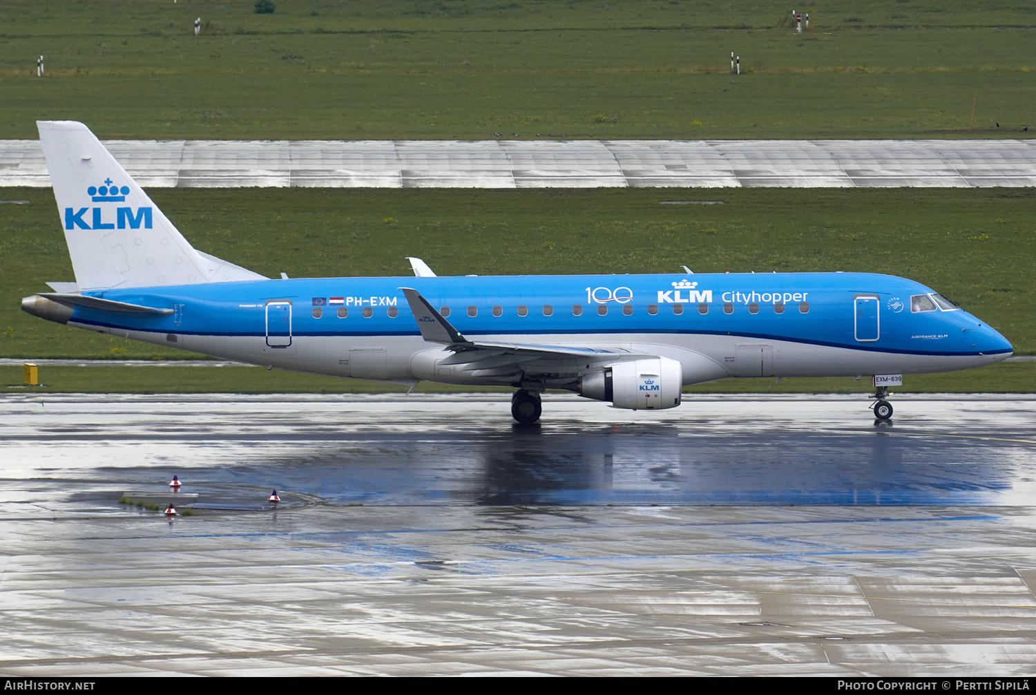 Aircraft Photo of PH-EXM | Embraer 175STD (ERJ-170-200STD) | KLM Cityhopper | AirHistory.net #179983