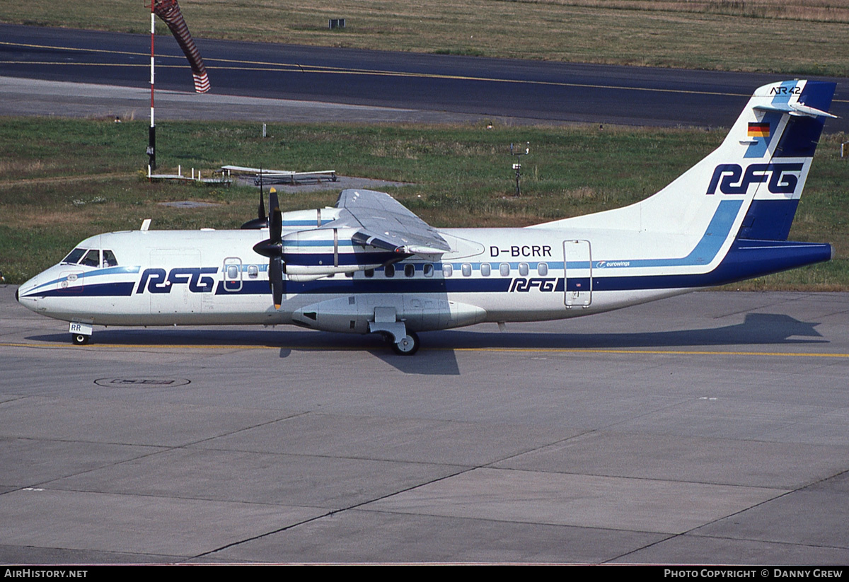 Aircraft Photo of D-BCRR | ATR ATR-42-300 | RFG - Regionalflug | AirHistory.net #179984