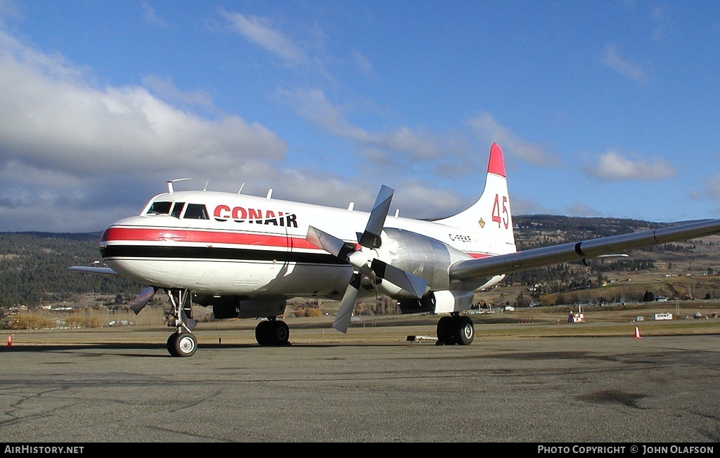 Aircraft Photo of C-FEKF | Convair 580/AT | Conair Aviation | AirHistory.net #179991