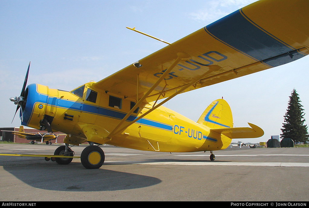 Aircraft Photo of CF-UUD | Noorduyn UC-64A Norseman (VI) | AirHistory.net #179992