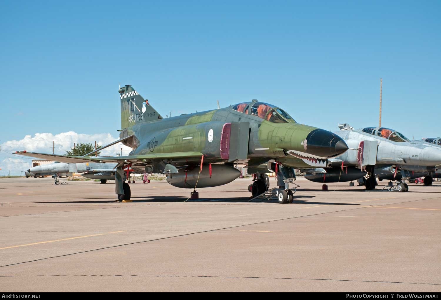 Aircraft Photo of 74-0643 / AF74-0643 | McDonnell Douglas QF-4E Phantom II | USA - Air Force | AirHistory.net #179998