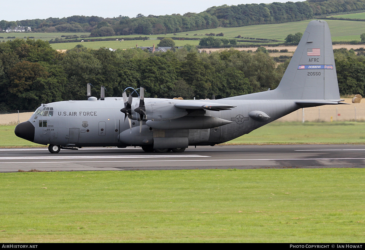 Aircraft Photo of 92-0550 / 20550 | Lockheed C-130H Hercules | USA - Air Force | AirHistory.net #179999