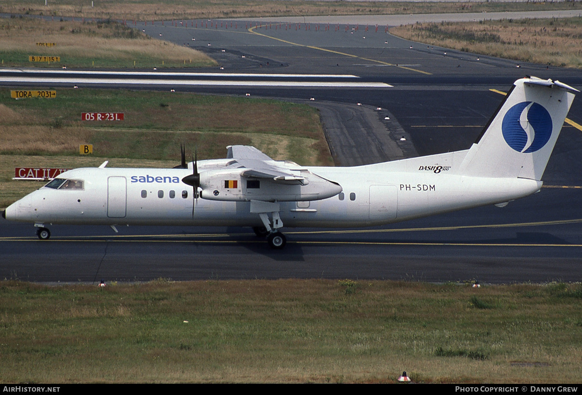 Aircraft Photo of PH-SDM | De Havilland Canada DHC-8-311 Dash 8 | Sabena | AirHistory.net #180025