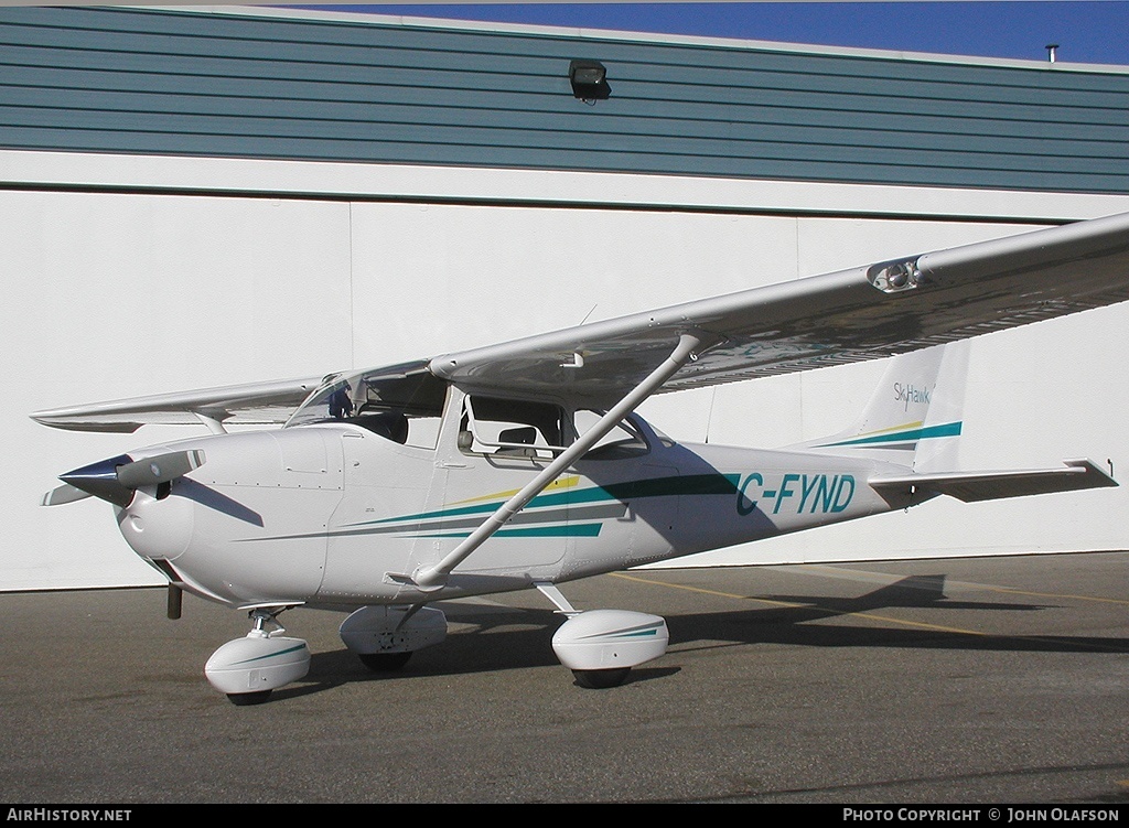 Aircraft Photo of C-FYND | Cessna 172K Skyhawk | AirHistory.net #180036
