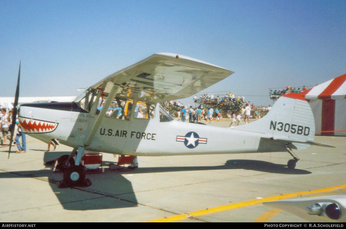 Aircraft Photo of N305BD | Cessna O-1A Bird Dog (305A/L-19A) | USA - Air Force | AirHistory.net #180040
