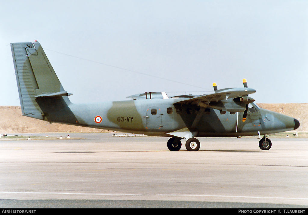 Aircraft Photo of 745 | De Havilland Canada DHC-6-300 Twin Otter | France - Air Force | AirHistory.net #180060