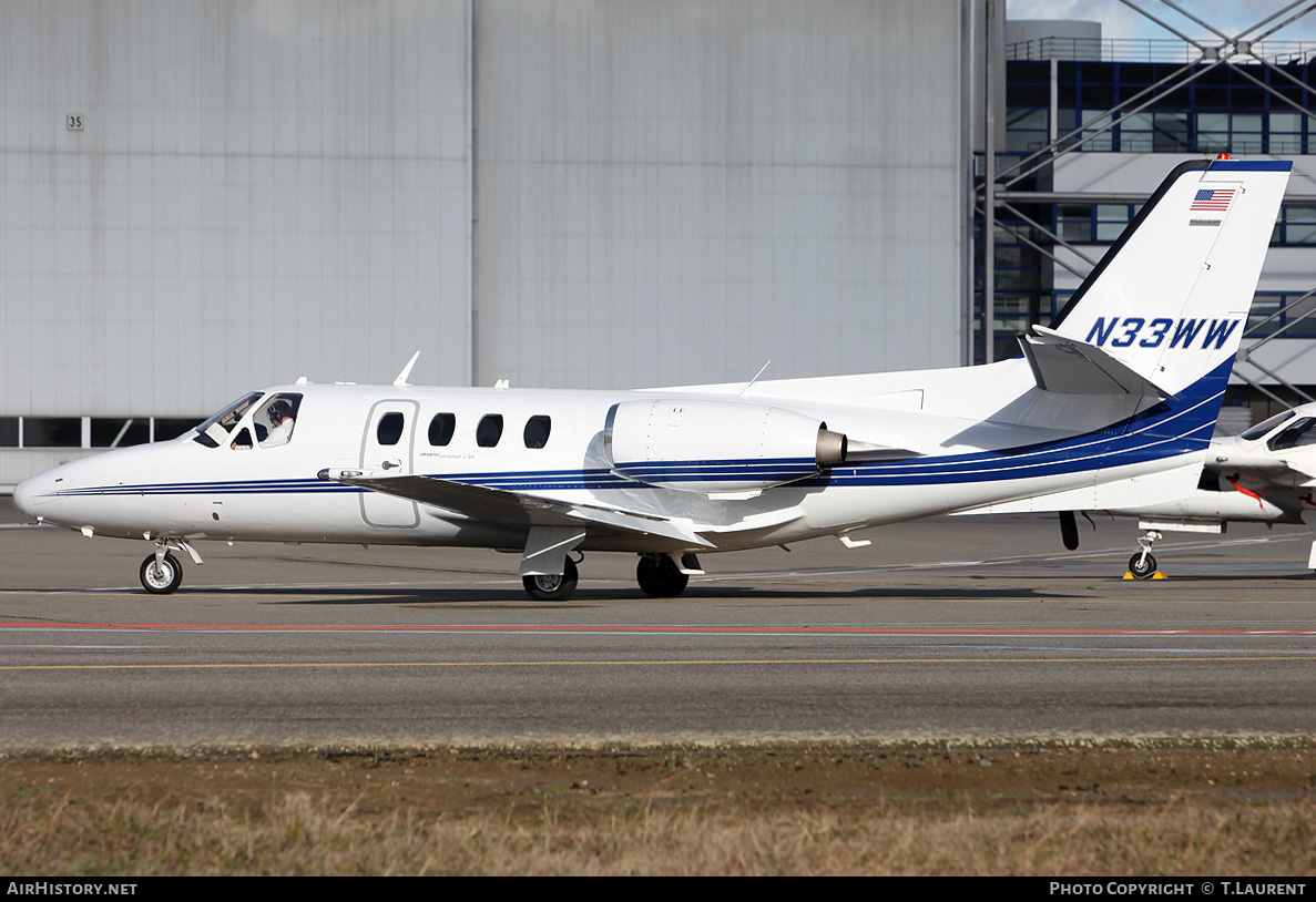 Aircraft Photo of N33WW | Cessna 501 Citation I/SP | AirHistory.net #180068