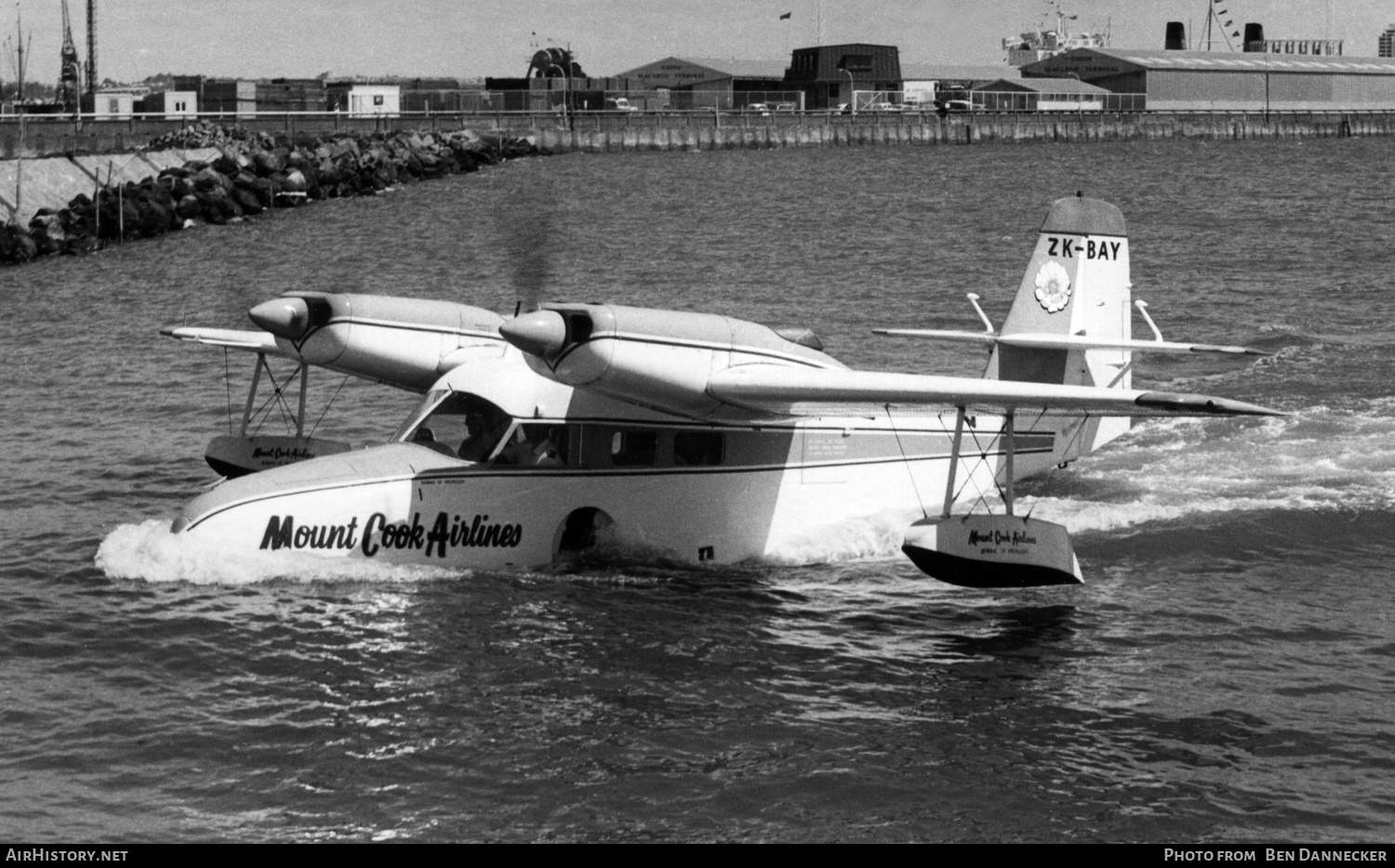 Aircraft Photo of ZK-BAY | McKinnon G-44 Super Widgeon | Mount Cook Airlines | AirHistory.net #180089