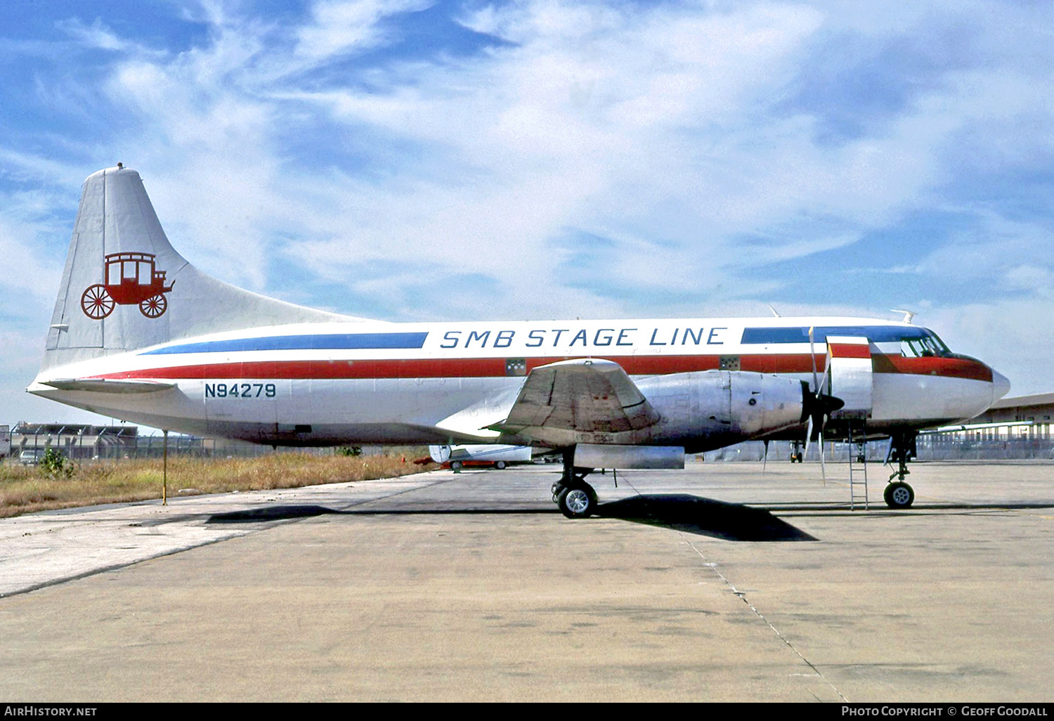 Aircraft Photo of N94279 | Convair 600 | SMB Stage Line | AirHistory.net #180094