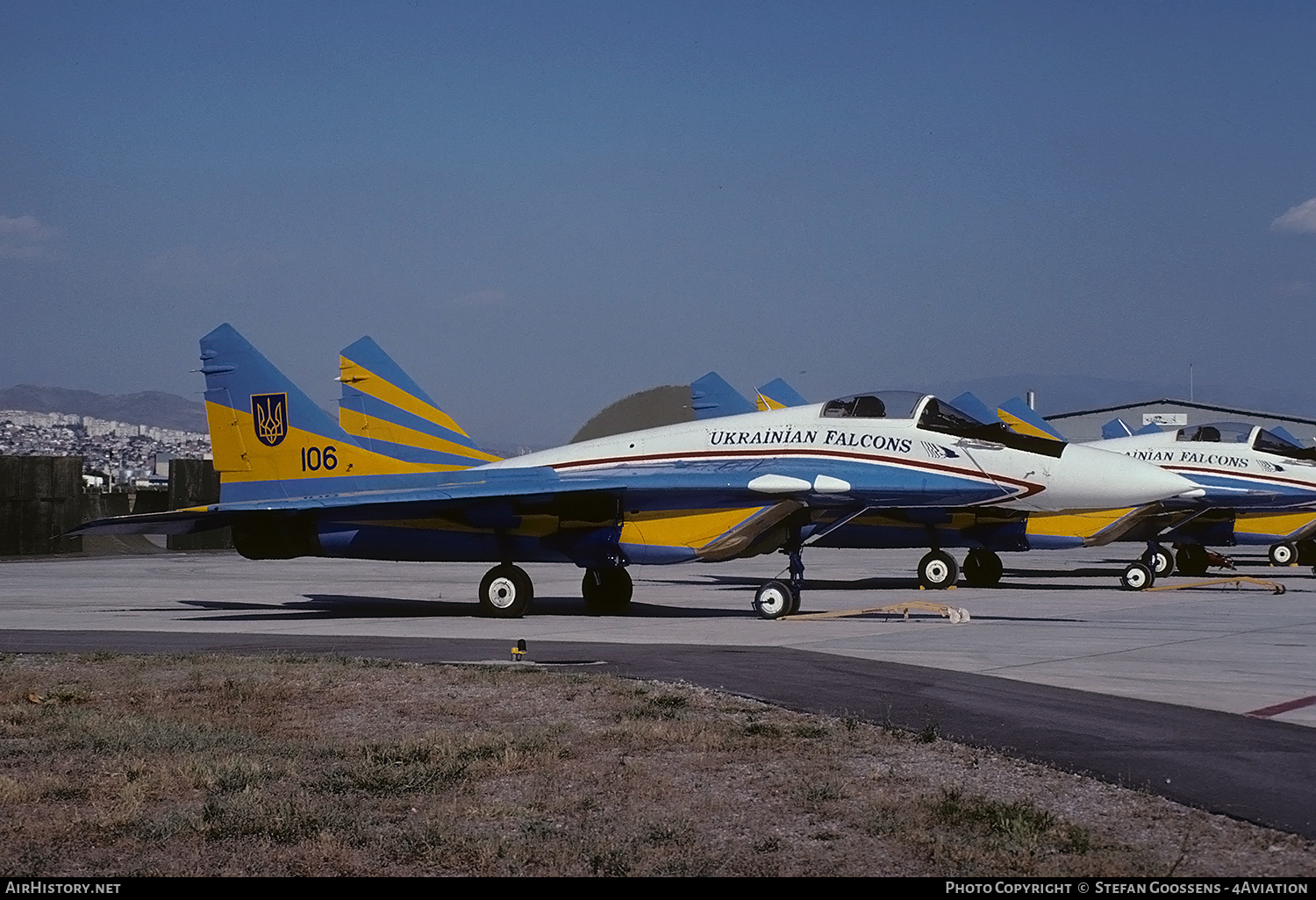 Aircraft Photo of 106 blue | Mikoyan-Gurevich MiG-29 | Ukraine - Air Force | AirHistory.net #180097