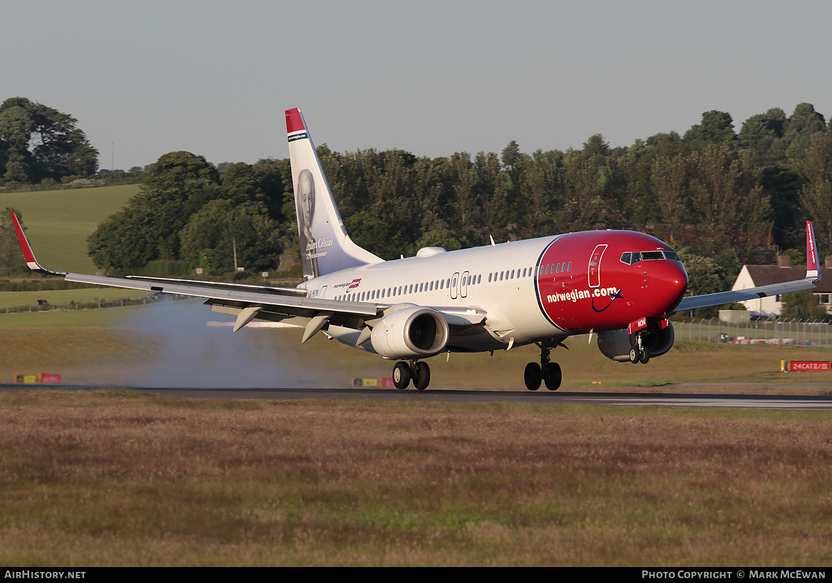 Aircraft Photo of LN-NON | Boeing 737-86N | Norwegian | AirHistory.net #180106