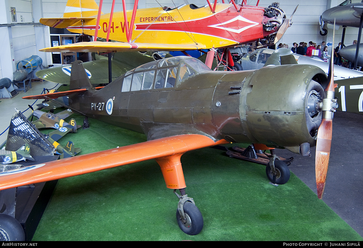 Aircraft Photo of PY-27 | VL Pyry II | Finland - Air Force | AirHistory.net #180118