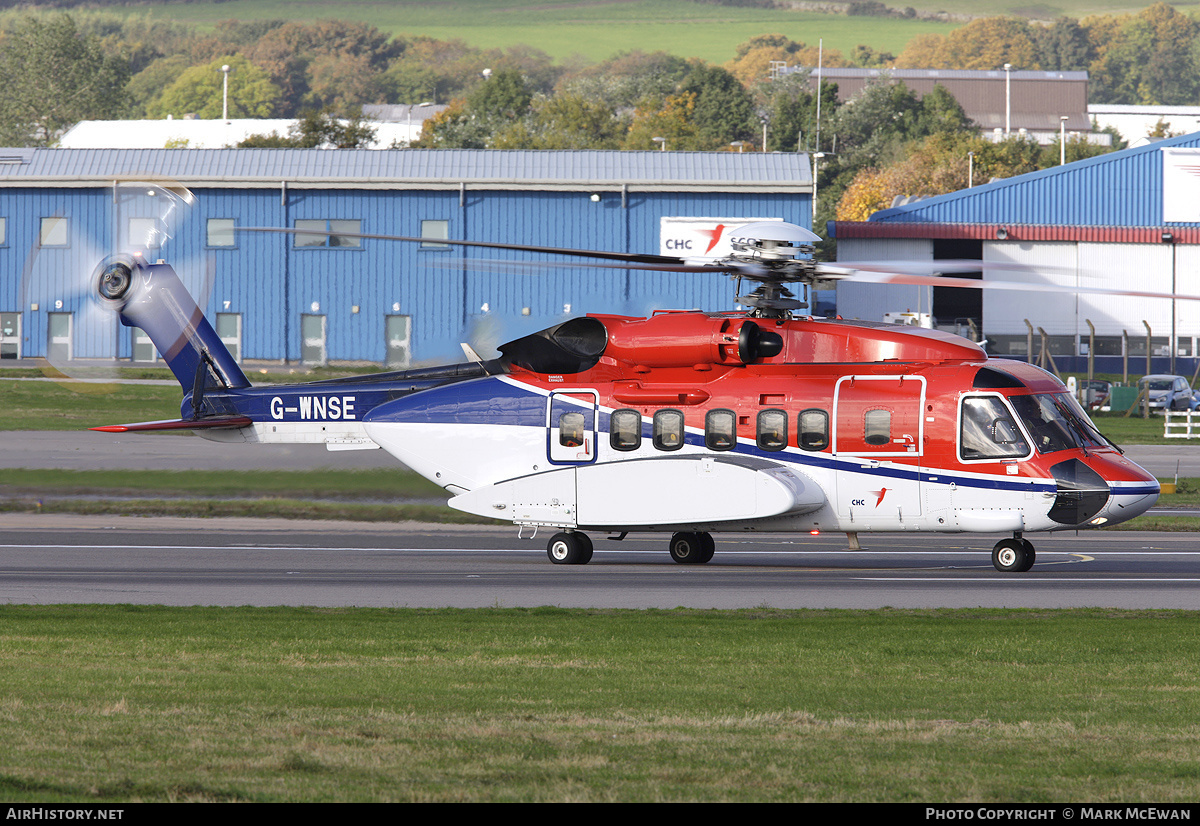 Aircraft Photo of G-WNSE | Sikorsky S-92A | CHC Helicopters | AirHistory.net #180119