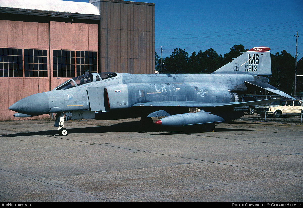 Aircraft Photo of 63-7513 / AF63-513 | McDonnell F-4C Phantom II | USA - Air Force | AirHistory.net #180123