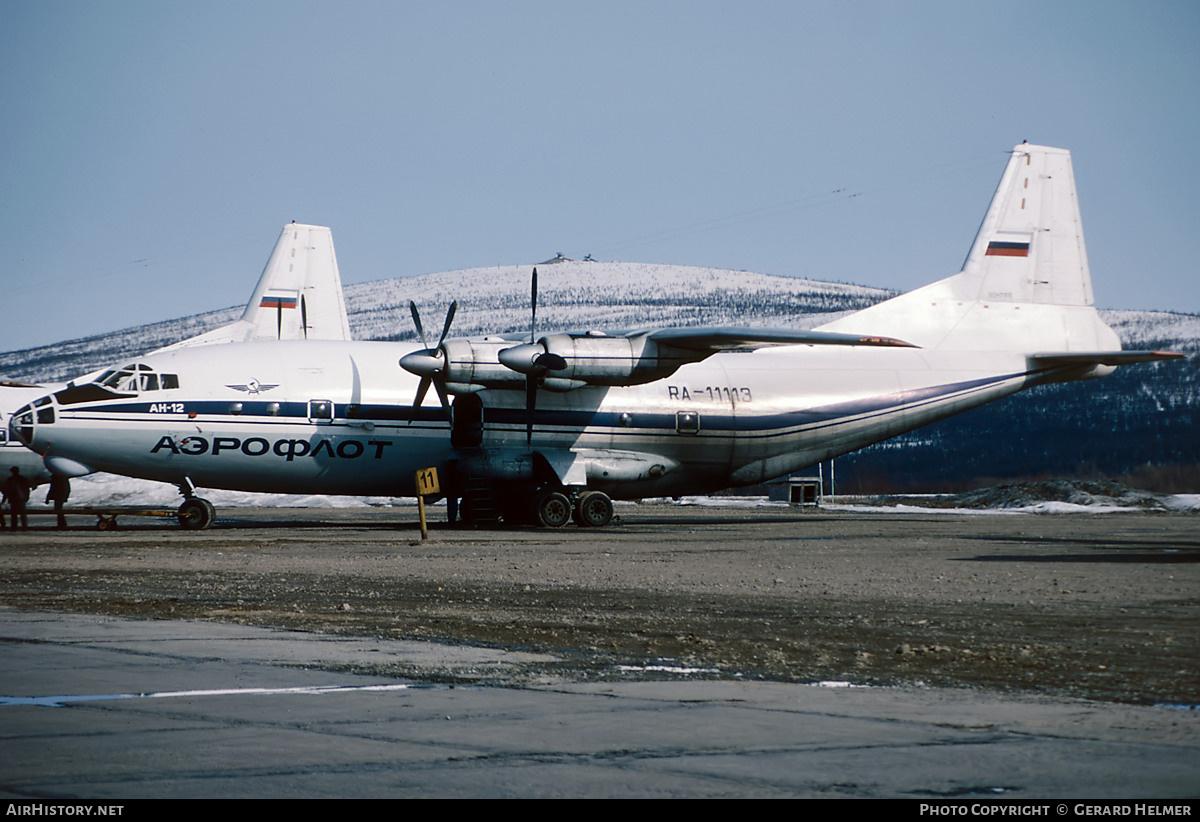 Aircraft Photo of RA-11113 | Antonov An-12B | Aeroflot | AirHistory.net #180146