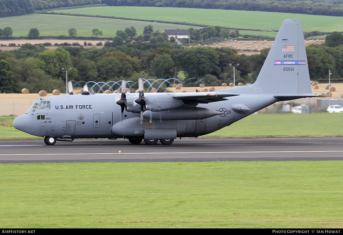 Aircraft Photo of 92-0551 / 20551 | Lockheed C-130H Hercules | USA - Air Force | AirHistory.net #180152