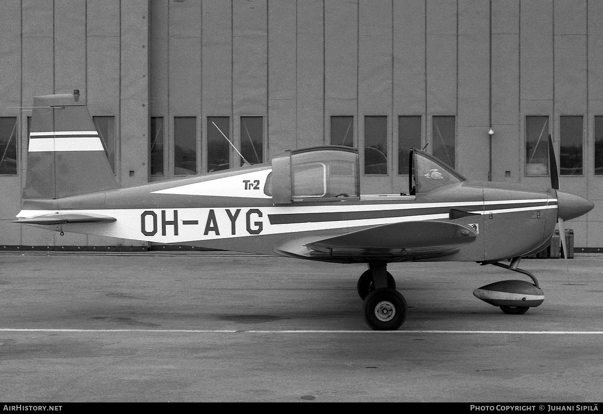 Aircraft Photo of OH-AYG | American AA-1B Tr2 | AirHistory.net #180171
