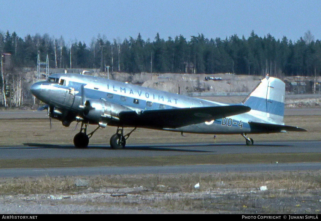 Aircraft Photo of DO-4 | Douglas C-47A Skytrain | Finland - Air Force | AirHistory.net #180174