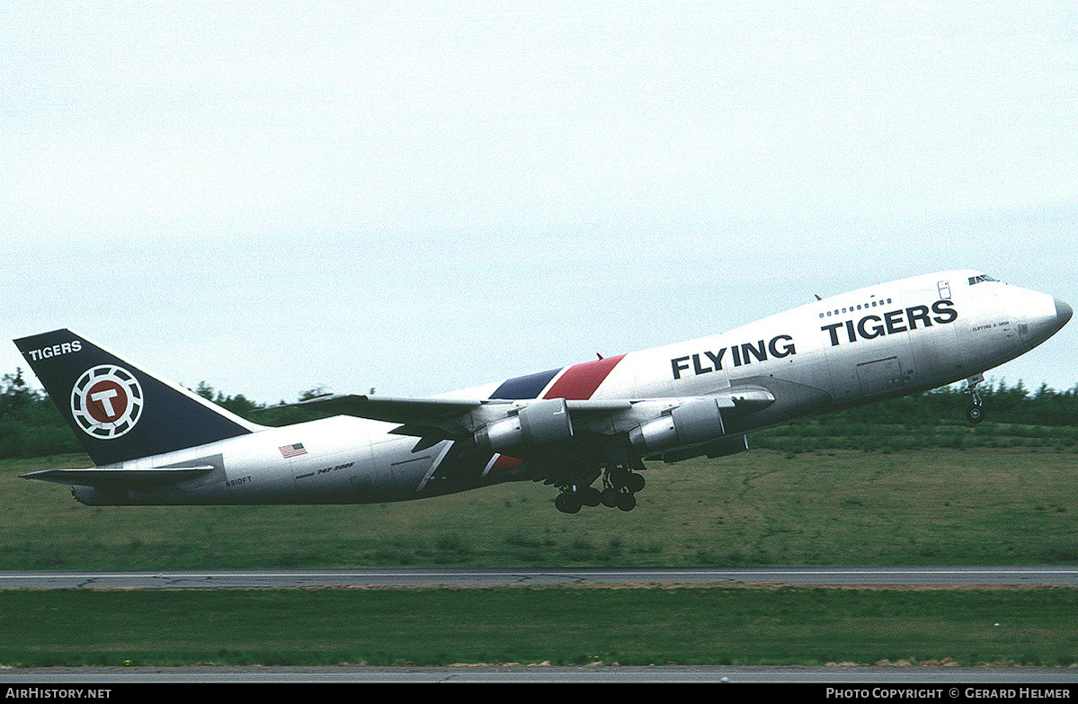 Aircraft Photo of N810FT | Boeing 747-249F/SCD | Flying Tigers | AirHistory.net #180178