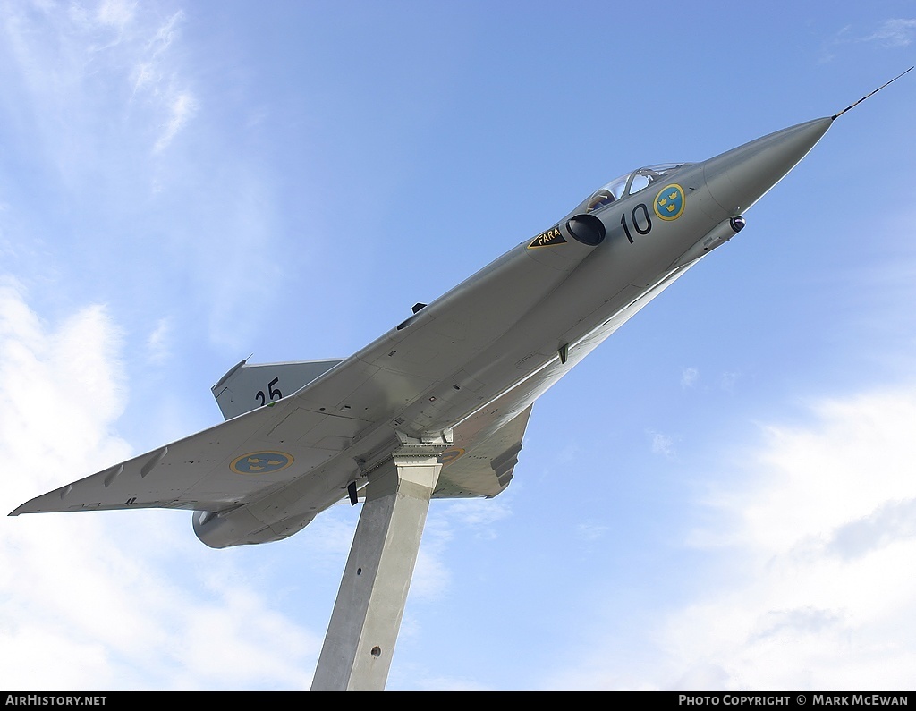 Aircraft Photo of 35550 | Saab J35F-2 Draken | Sweden - Air Force | AirHistory.net #180223