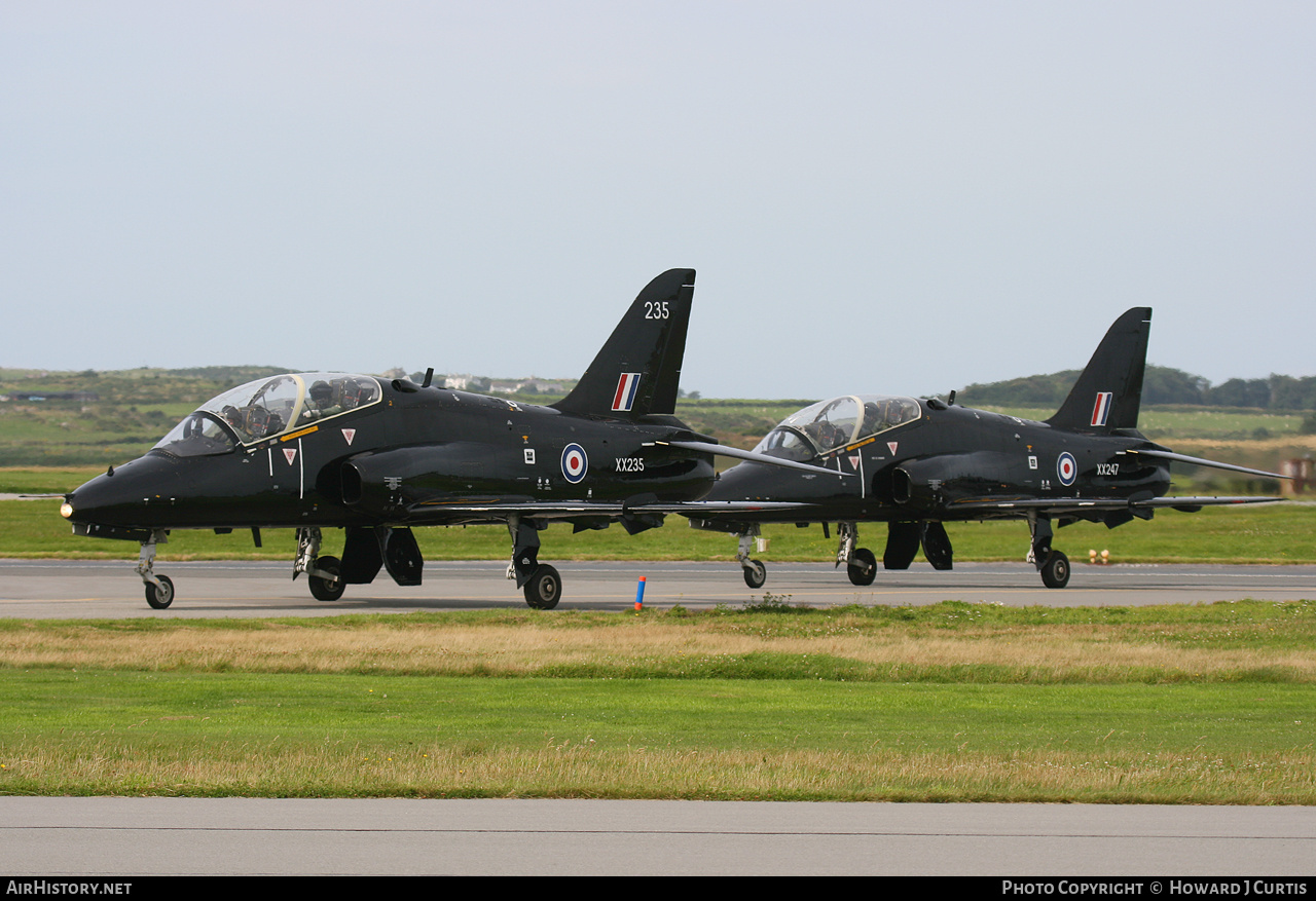 Aircraft Photo of XX235 | British Aerospace Hawk T1W | UK - Air Force | AirHistory.net #180225