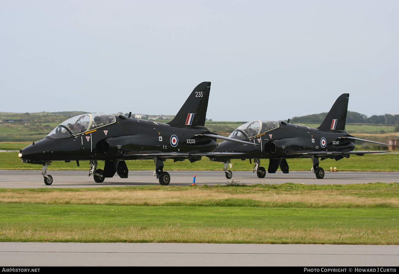 Aircraft Photo of XX235 | British Aerospace Hawk T.1W | UK - Air Force | AirHistory.net #180225